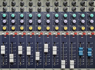 Image showing Audio Mixer Board