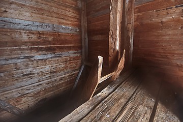 Image showing Old attic space