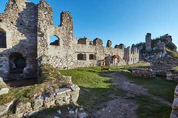 Image showing Old castle ruins