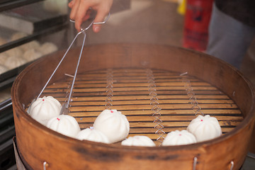 Image showing Baozi (Bao) steamed buns, Kuala Lumpur