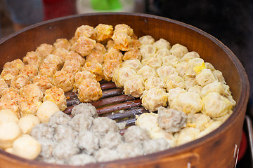 Image showing Dim Sum, Jalan Petaling, Chinatown, Kuala Lumpur