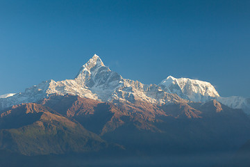 Image showing Machapuchare and Annapurna Range