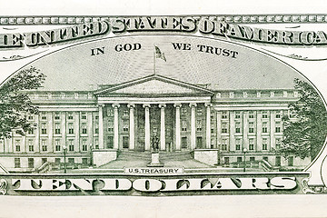 Image showing American dollars, close-up