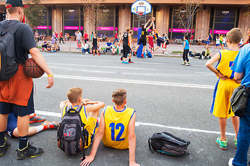 Image showing Streetball competition