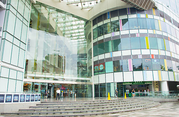 Image showing Central Boat Quay mall. Singapore