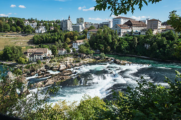 Image showing Rhinefall Schaffhausen