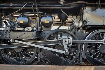 Image showing Steam Locomotive Detail