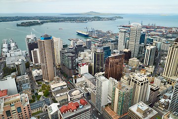 Image showing Auckland city panorama