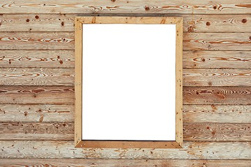 Image showing Blank sign board or picture frame