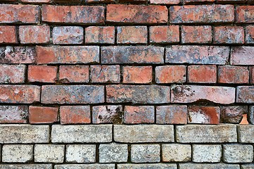 Image showing Brick Wall Closeup