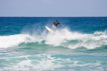 Image showing Surfing