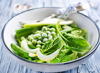 Image showing green salad