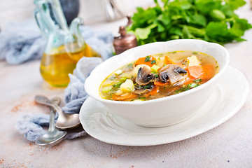 Image showing fresh soup