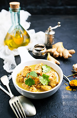 Image showing Curry of chicken