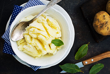 Image showing mashed potato 