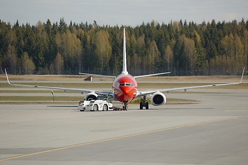 Image showing Plane at the airport