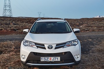 Image showing Toyota RAV4 on terrain