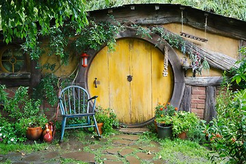 Image showing Hobbiton Movie Set