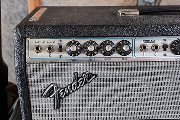 Image showing Fender Bass Amplifier