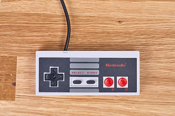 Image showing Nintengo NES controller