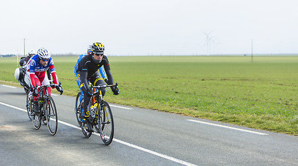 Image showing The Breakaway - Paris-Nice 2016