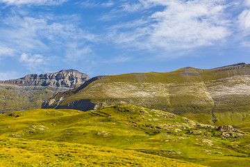 Image showing The Circus of Troumouse - Pyrenees Mountains