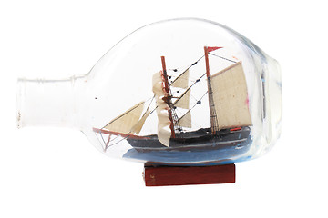 Image showing ship in the bottle