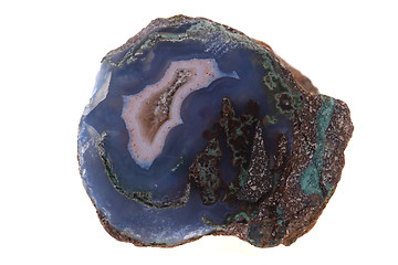 Image showing natural agate isolated