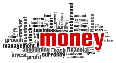 Image showing Money word cloud