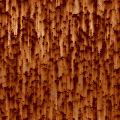 Image showing Rusted metal texture