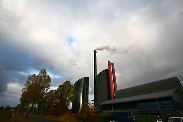 Image showing District heating plant in Helsinge 