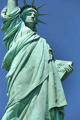 Image showing Declaration of Independence, The Statue of Liberty at New York C