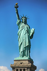 Image showing The Statue of Liberty at New York City