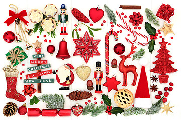 Image showing Symbols of Christmas