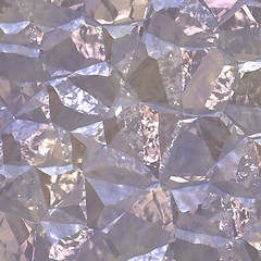 Image showing Faceted ore deposits