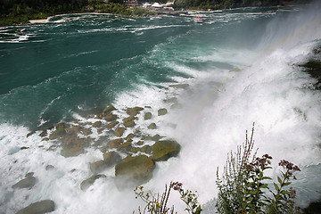 Image showing Bautiful view of Niagara Falls, New York State, USA