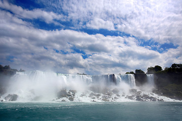 Image showing Bautiful view of Niagara Falls, New York State, USA