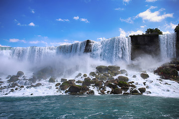 Image showing Bautiful view of Niagara Falls, New York State, USA