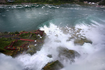 Image showing Bautiful view of Niagara Falls, New York State, USA