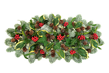 Image showing Christmas Table Decoration