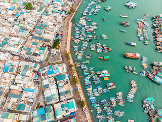 Image showing Cheung Chau Island Aerial Shot