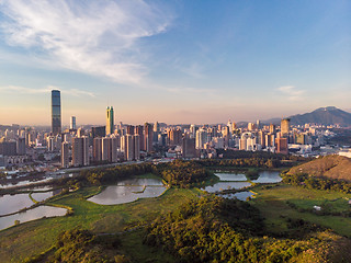 Image showing Cityscape of Shenzhen, China