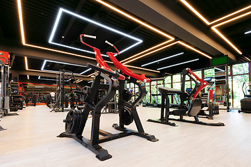 Image showing Modern gym interior