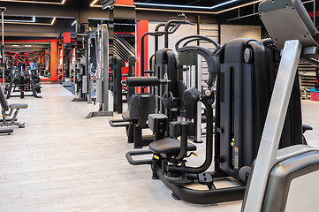 Image showing Modern gym interior