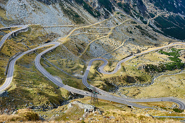 Image showing Transfagarasan mountain road