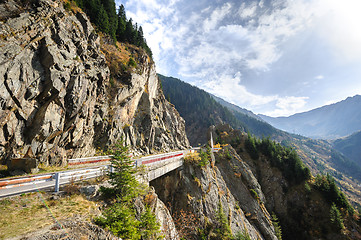 Image showing Transfagarasan mountain road