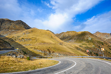 Image showing Transfagarasan mountain road