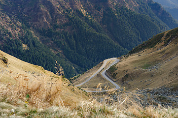 Image showing Transfagarasan mountain road