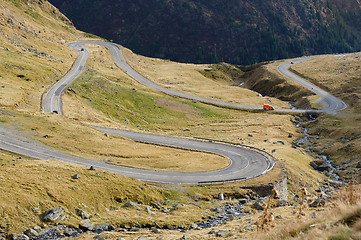 Image showing Transfagarasan mountain road