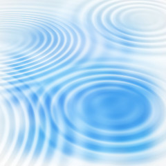 Image showing Abstract water background with round ripples